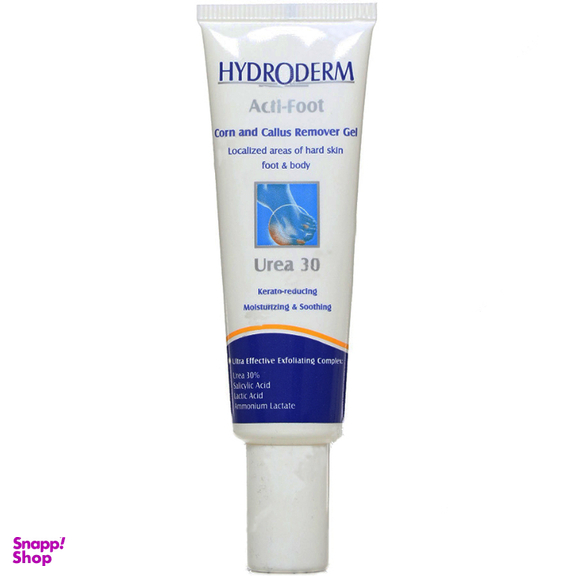 ژل رفع ترک و اسکار پوست هیدرودرم (Hydroderm) مدل Acti-foot حجم 30 میلی لیتر
