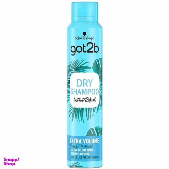 شامپو خشک شوآرزکوف (Schwarzkopf) مدل Got2b حجم 200 میلی لیتر