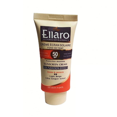 ضد آفتاب رنگی الارو (Ellaro) مدل spf50