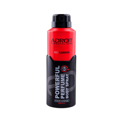اسپری بدن مردانه ادرویت مدل Red Carbon حجم 200 میلی لیتر