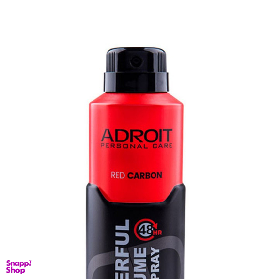 اسپری بدن مردانه ادرویت مدل Red Carbon حجم 200 میلی لیتر