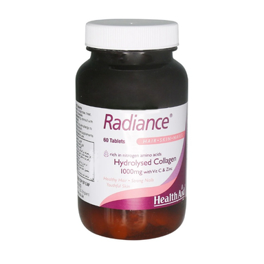 قرص Radiance هلث اید (Health Aid) مدل Hydrolysed Collagen بسته 60 عددی