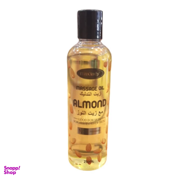 روغن ماساژ مکس لیدی (Max Lady) مدل Almond حجم 250 میلی لیتر