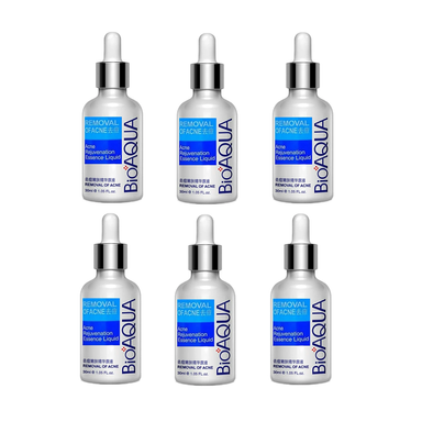 سرم درمان جای جوش و اسکار بایوآکوا (Bioaqua) حجم 30 میلی‌ لیتر مجموعه 6 عددی