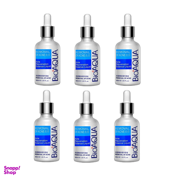سرم درمان جای جوش و اسکار بایوآکوا (Bioaqua) حجم 30 میلی‌ لیتر مجموعه 6 عددی
