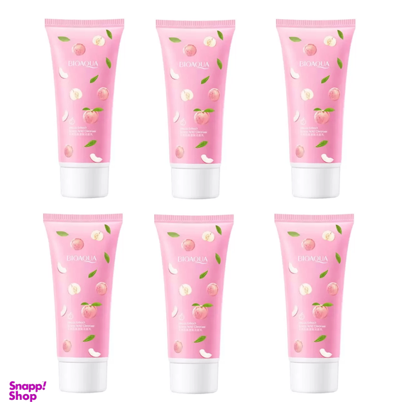 فوم شستشو صورت بایوآکوا (Bioaqua) مدل آمینو اسید حجم 100 میلی لیتر مجموعه 6 عددی