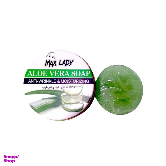 صابون شستشو مکس لیدی (Max Lady) مدل آلویه ورا وزن 100 گرم