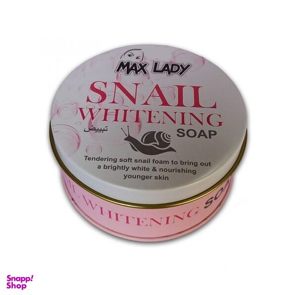 صابون شستشو مکس لیدی (Max Lady) مدل حلزون وزن 100 گرم