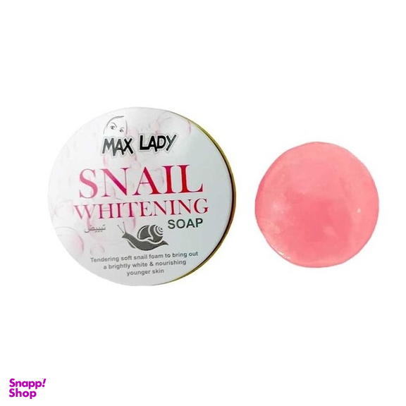 صابون شستشو مکس لیدی (Max Lady) مدل حلزون وزن 100 گرم