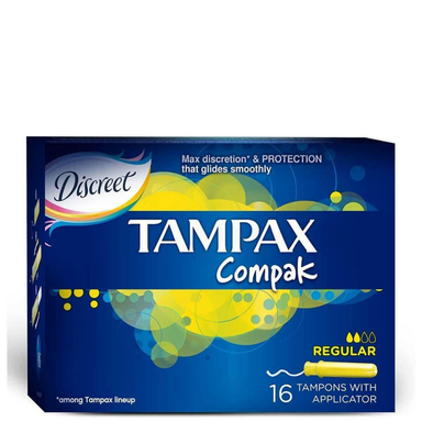 تامپون تامپکس مدل Compak Regular بسته 16 عددی