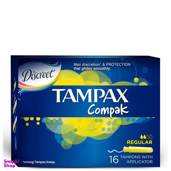 تامپون تامپکس مدل Compak Regular بسته 16 عددی