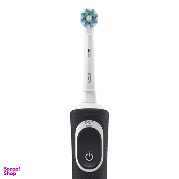 یدک یونیت مسواک برقی اورال-بی Vitality 100 Black همراه با سری مسواک Cross Action