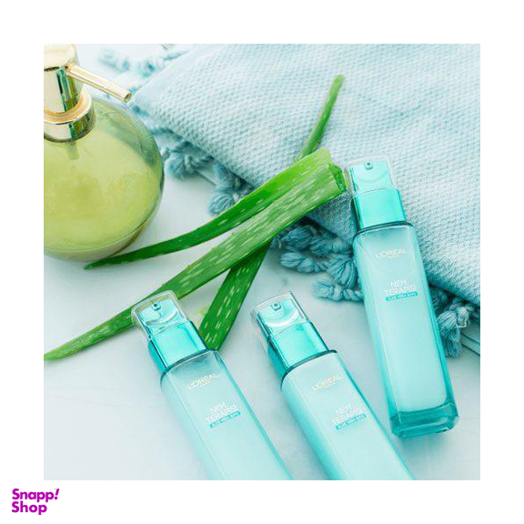 سرم آبرسان آلویه ورا لورآل (Loreal) حاوی هیالورونیک اسید برای پوست خشک و حساس مدل Nem Terapisi حجم 70 میلی لیتر