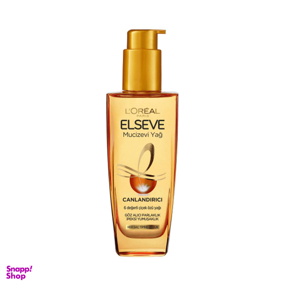 روغن مو تغذیه کننده لورآل (Loreal) مدل CANLANDIRICI مناسب انواع مو ها 100 میلی لیتر