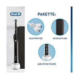 مسواک برقی اورال-بی (Oral-B) مدل Pro 1 – 750 Black Edition