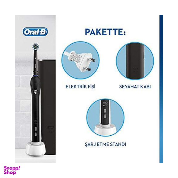 مسواک برقی اورال-بی (Oral-B) مدل Pro 1 – 750 Black Edition