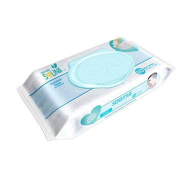 دستمال مرطوب کودک سون کویین (Seven Queen) مدل سولینا Complete Clean بسته 60 عددی