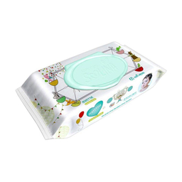 دستمال مرطوب کودک سون کویین (Seven Queen) مدل سولینا Sensitive بسته 60 عددی