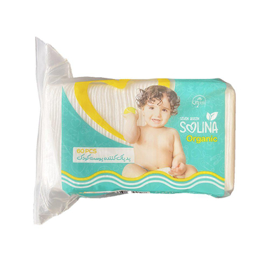 پد پاک کننده پوست کودک سون کویین (Seven Queen) مدل سولینا بسته 60 عددی
