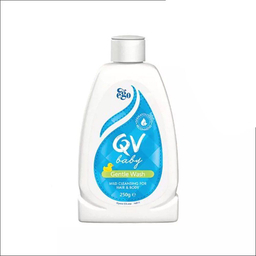 کرم شست‌ و شو کودک کیووی (Qv) QV مدل Gentel Wash حجم 250 میلی لیتر