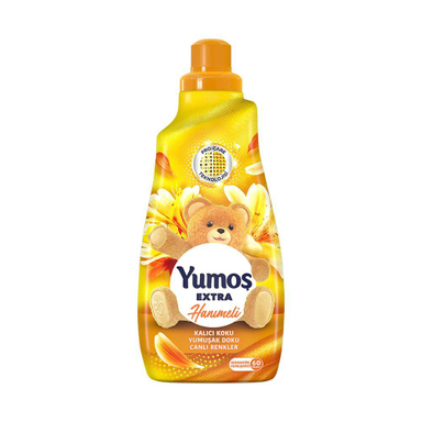 نرم کننده لباس یوموش (Yumos) Yumos رایحه گل یاس حجم 1440 میلی لیتر