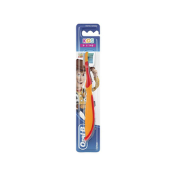مسواک کودک اورال-بی (Oral-B) مدلز رنگ قرمز/زرد با برس نرم