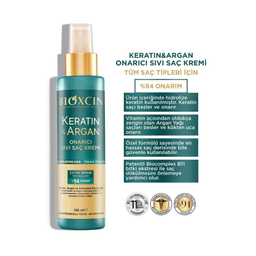 اسپری نرم کننده و ترمیم کننده مو بیوکسین (Bioxcin) حاوی کراتین و آرگان مناسب انواع مو 150 میلی لیتر