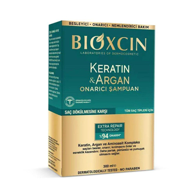 شامپو ترمیم کننده و ضد ریزش مو بیوکسین (Bioxcin) مناسب انواع مو 300 میلی لیتر