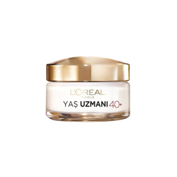 کرم ضد چروک و بازسازی کننده +40 سال روز لورآل (Loreal) Loreal سری Yas Uzmani Gunduz حجم 50 میلی لیتر