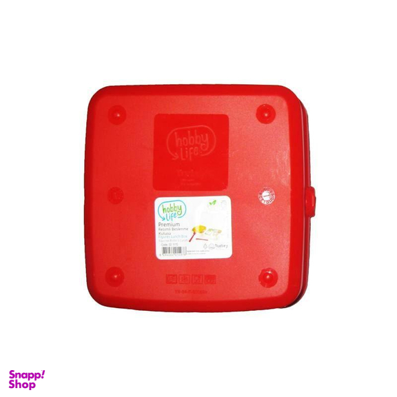 ظرف غذای کودک هوبی لایف (Hobby Life) همراه با قاشق و چنگال