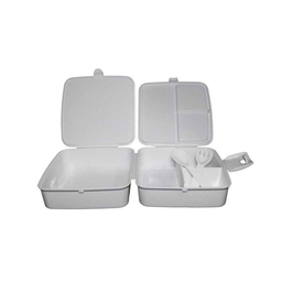 ظرف غذای کودک هوبی لایف (Hobby Life) همراه با قاشق و چنگال