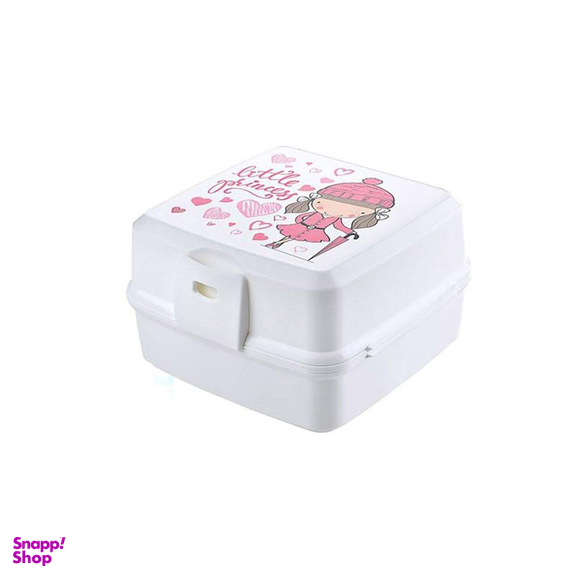 ظرف غذای کودک هوبی لایف (Hobby Life) همراه با قاشق و چنگال