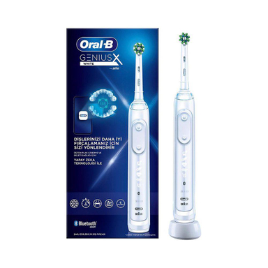 مسواک برقی هوشمند اورال-بی (Oral-B) مدل GENIUS X White