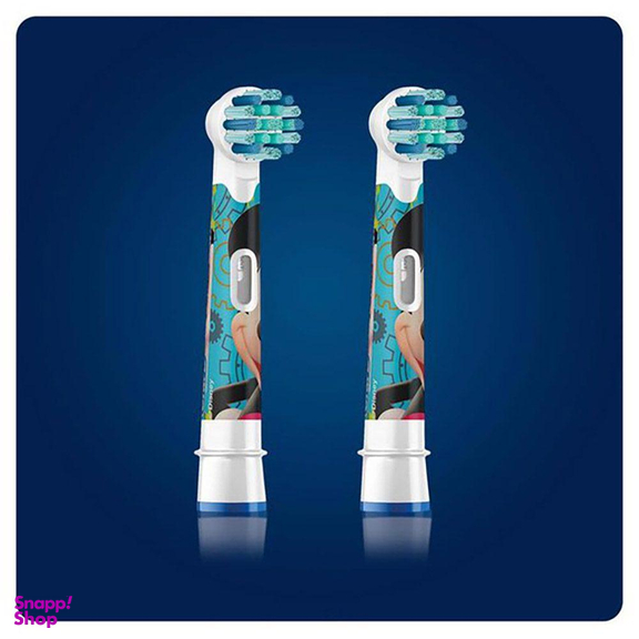 سری یدک مسواک برقی کودک اورال-بی (Oral-B) مدل Mickey Junior بسته 2 عددی