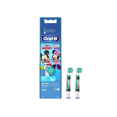 سری یدک مسواک برقی کودک اورال-بی (Oral-B) مدل Mickey Junior بسته 2 عددی