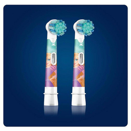 سری یدک مسواک برقی کودک اورال-بی (Oral-B) مدل Disney Princess بسته 2 عددی