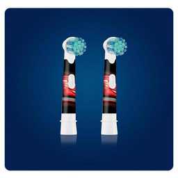 سری یدک مسواک برقی کودک اورال-بی (Oral-B) مدل Cars بسته 2 عددی