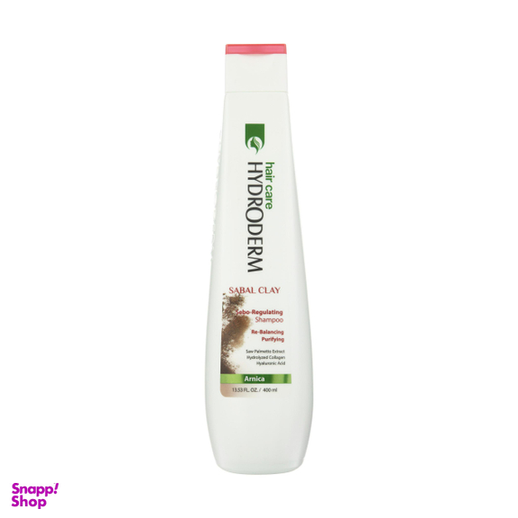 شامپو کنترل کننده چربی مو و پوست سر هیدرودرم (Hydroderm) مدل Sabal Clay