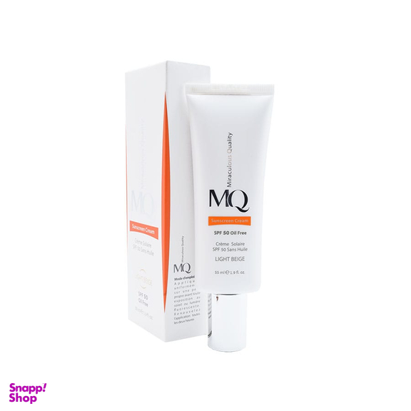 کرم ضد آفتاب ام کیو مدل Oil Free با SPF50