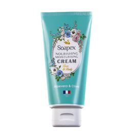 کرم آبرسان سوپکس (Soapex) حاوی عصاره Aloevera & Olive حجم 220 میلی لیتر