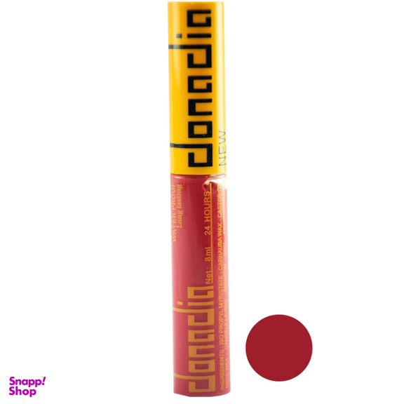 رژ لب مایع دونادیا (Donadia) مدل Waterproof Long Lasting New