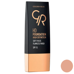 کرم پودر گلدن رز (Golden Rose) مدل HD حجم 20 میلی‌لیتر