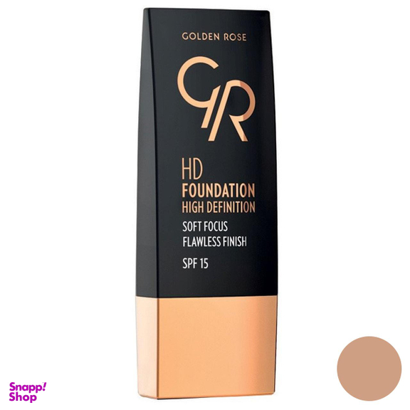 کرم پودر گلدن رز (Golden Rose) مدل HD حجم 20 میلی‌لیتر