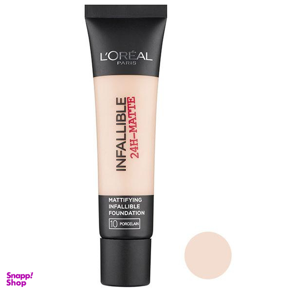 کرم پودر لورآل (Loreal) سری Matte مدل Infaillible 24h حجم 30 میلیلیتر