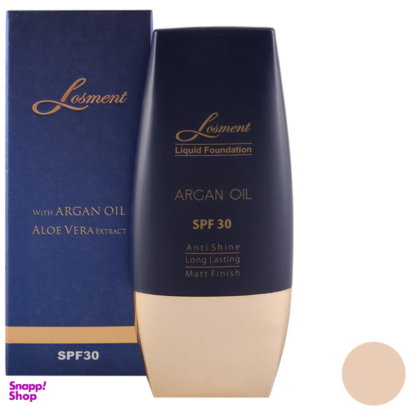 کرم پودر لوسمنت (Losment) با SPF30 حاوی روغن آرگان و آلویه‌ ورا حجم 30 میلی‌لیتر