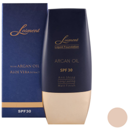 کرم پودر لوسمنت (Losment) با SPF30 حاوی روغن آرگان و آلویه‌ ورا حجم 30 میلی‌لیتر