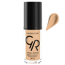 کرم پودر 2x1 گلدن رز (GoldenRose)