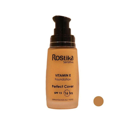 کرم پودر پمپی رستیکا (Rostika) مناسب پوست حساس حجم 35 میلی‌لیتر