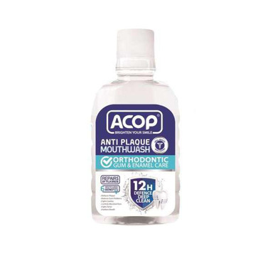 دهان شویه آکوپ (Acop) مدل Orthodontinc حجم 300 میلی‌ لیتر