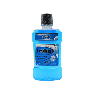 دهان شویه ایرشا (Irsha) مدل Anti Tartar طعم دار حجم 250 میلی‌ لیتر